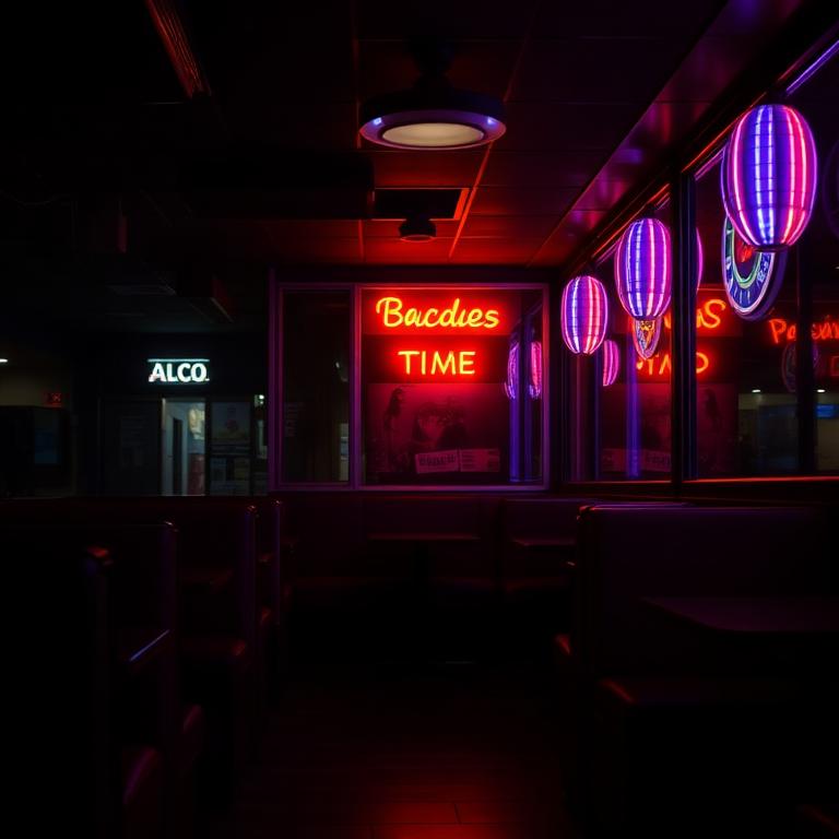 Arcade machine in restaurants